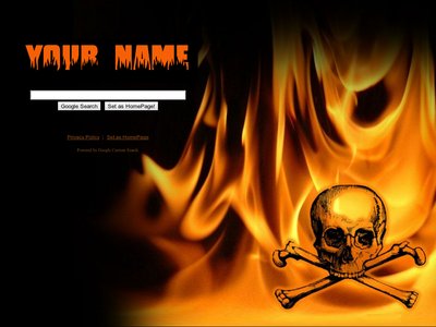 Burning Skull Theme