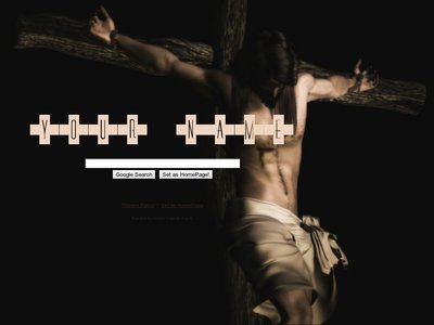 Jesus in Cross Theme