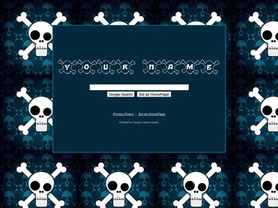 Blue Skulls Theme